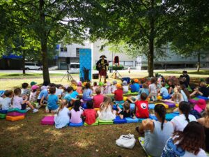 Kinderkonzert mit Geralino in der Ferienbetreuung